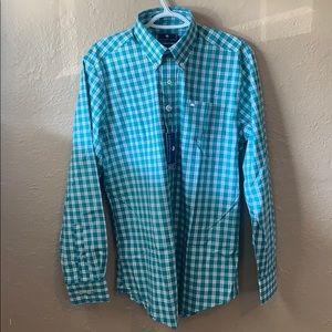 Caplewood Plaid Woven Sport Shirt